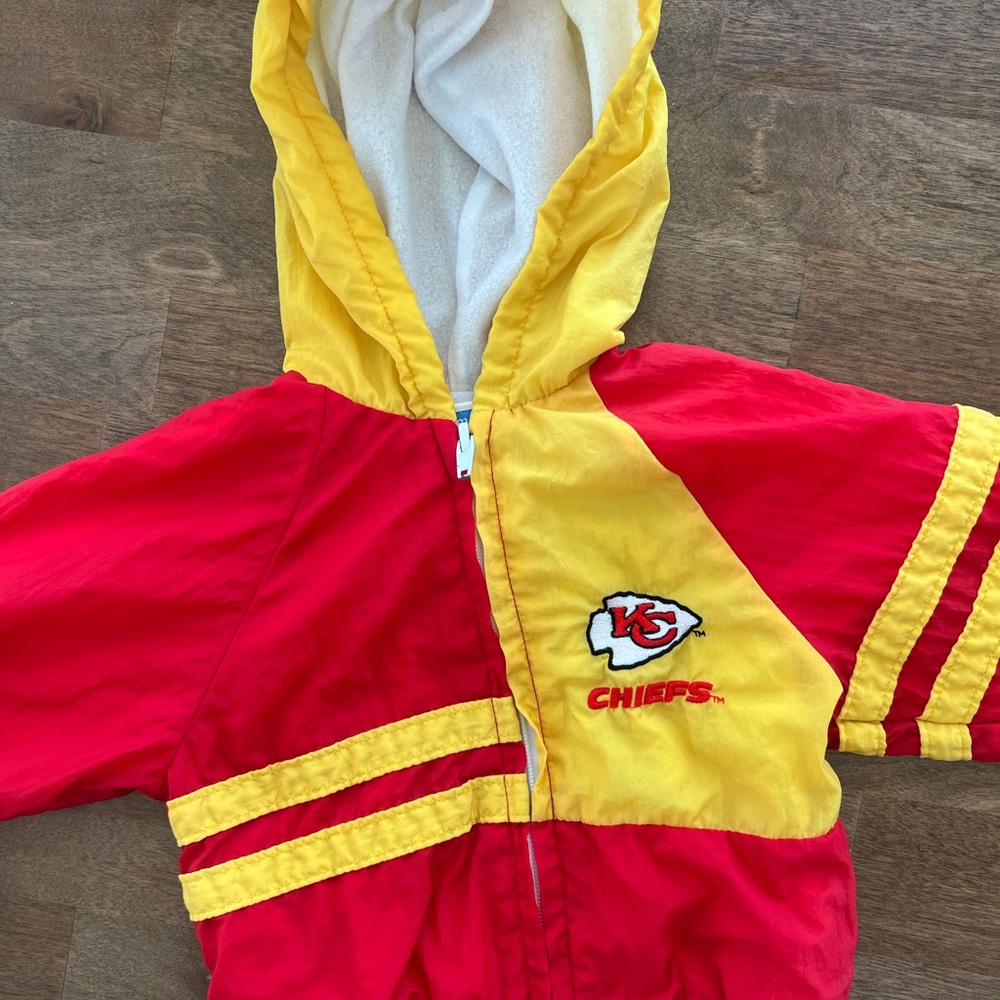 vintage - NFL Kansas City Chiefs Windbreaker